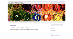 Desktop Screenshot of barbarapiscitelli.com